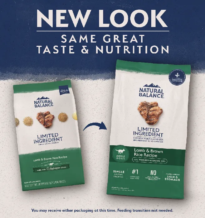 Natural Balance Dog Lamb/Rice 12#