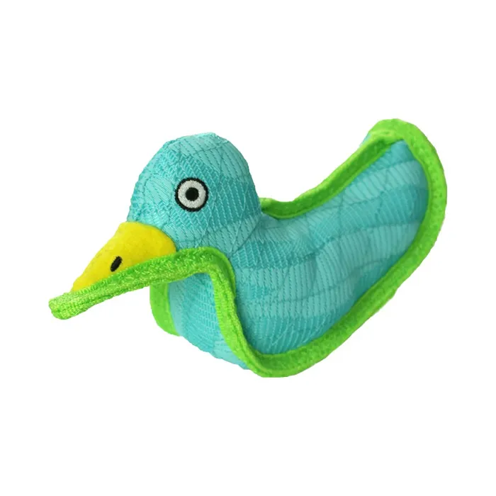 VIP Tuffy DuraForce Duck Blue/Green Tiger