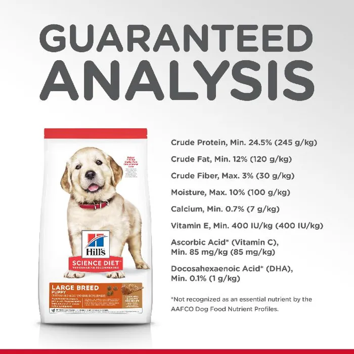 Hill's Large Breed Puppy Chicken/Rice 27.5#