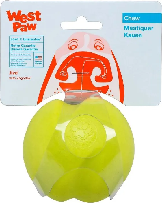 Large Jive Dog Ball Greenwest Paw Design Toys