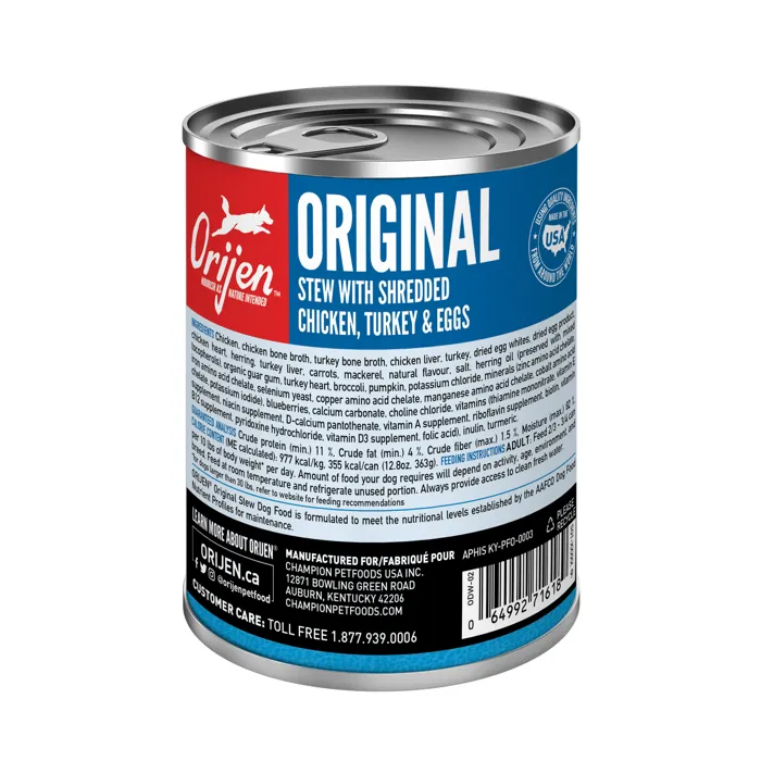 Orijen Dog Original Stew 12.8oz