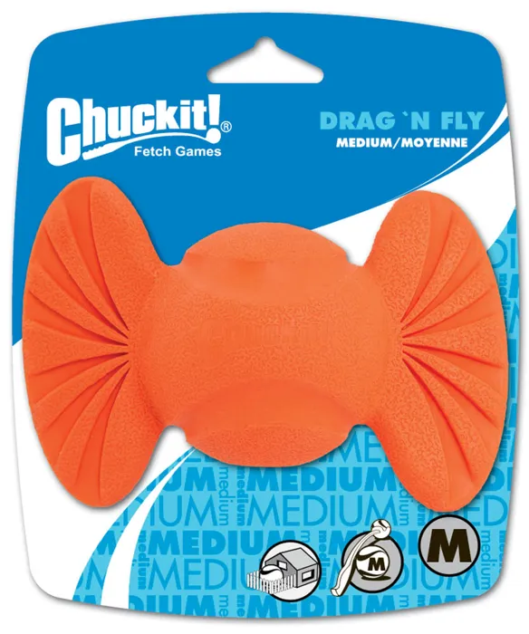 Drag N Fly Ball Medium 2.5" Orange