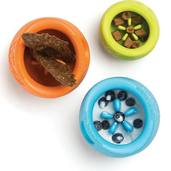 West Paw Dog Toys Toppl - Large - Aqua Blue