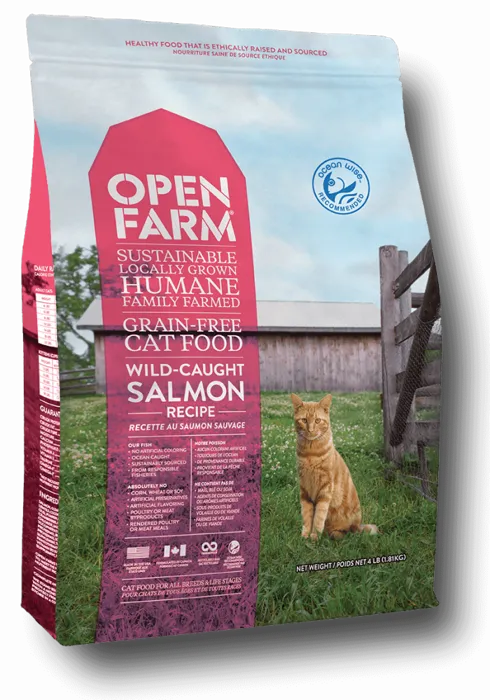 Gf Wild Caught Salmon Recipe Dry Cat Food 4-lb