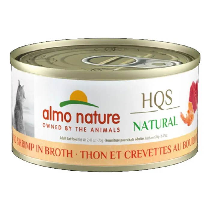 Almo Nature Cat Tuna & Shrimp In Broth 2.47oz