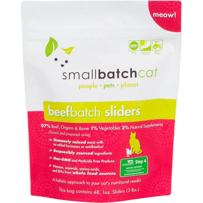 Small Batch Cat Frozen Beef Sliders 3#