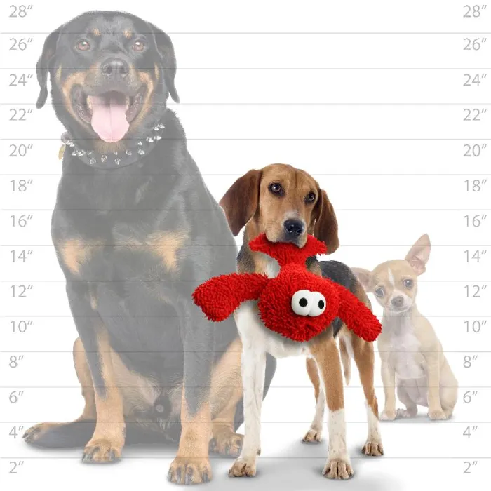 VIP Tuffy Mighty Microfiber Ball Medium Lobster