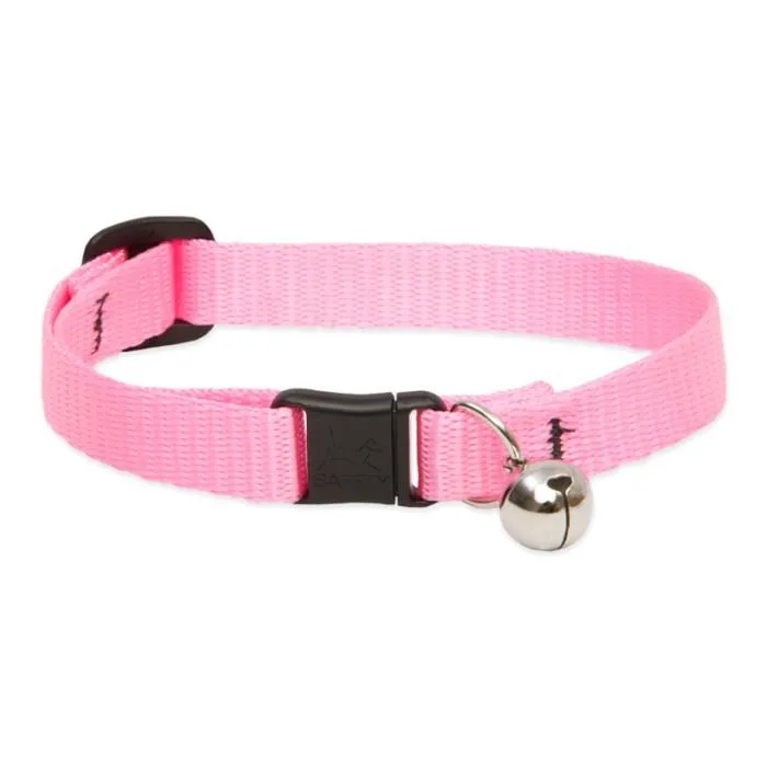 Lupine 1/2" Pink 8-12" Cat Collar w/Bell