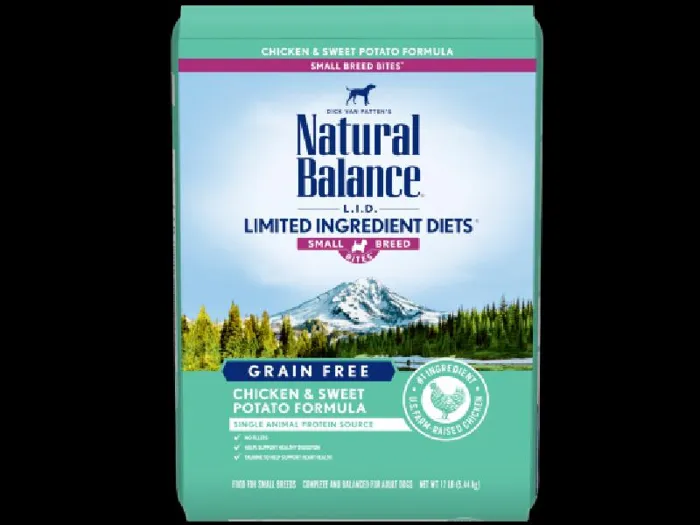 Natural Balance LID Sm. Brd Swt. Potato/Chick 4.5#