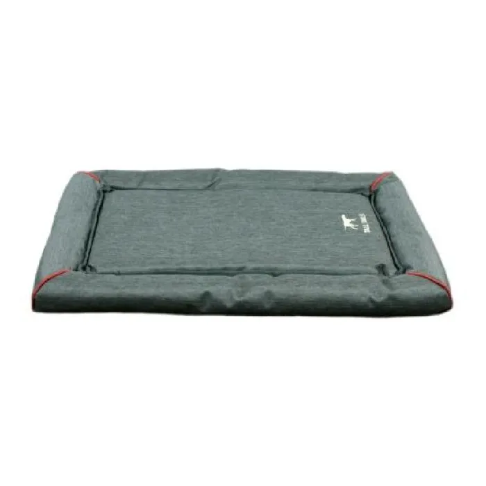 Tall Tails Crate Pad W Bungee Balls Gray Lrg 42x28