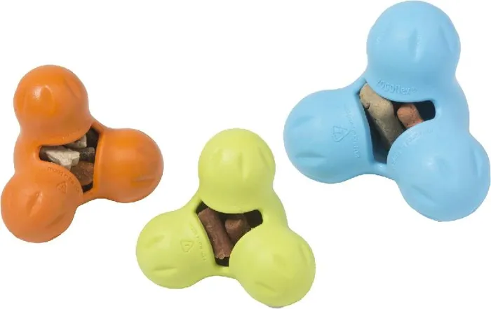 West Paw Zogoflex Small Tux Dog Toy Blue