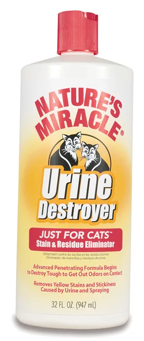 Nature's Miracle Urine Destroyer For Cats 32 Oz