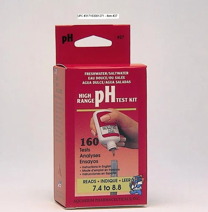 Api High Range Ph Test Kit 250 Tests