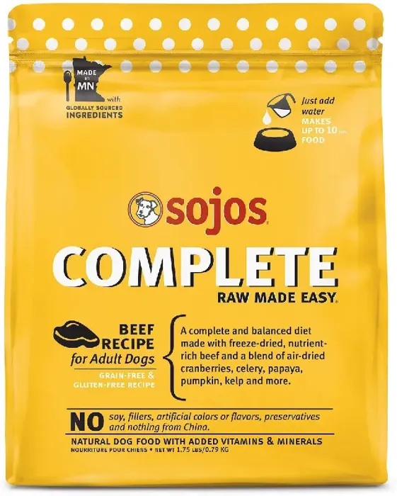 Sojos Complete Food Beef 1.75lb
