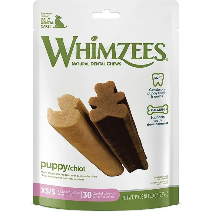 Whimzees Puppy Md. Large Breed 7.4oz Bag