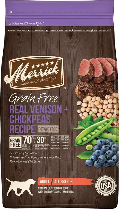 Gf Real Venison + Chickpeas Dog Food 22-lb