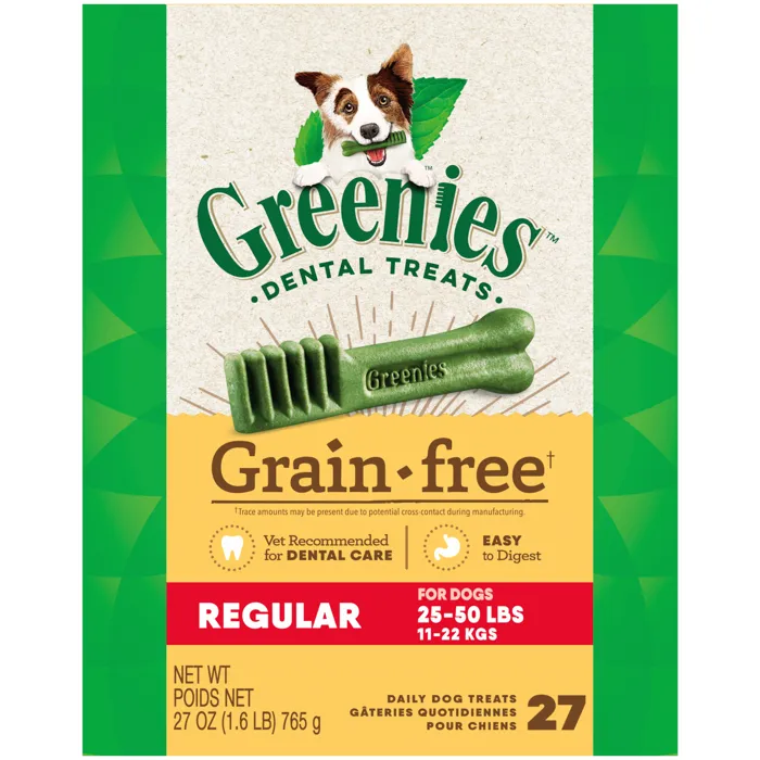 Grain Free Regular Dental Care Chews Dog Treats -
