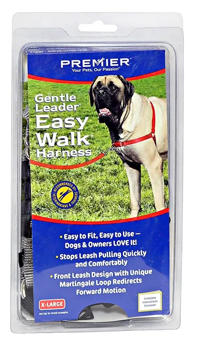 Easy Walk Harness, No Pull Dog Harness X-lg Black