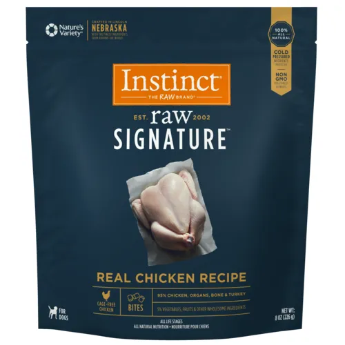 Nature's Variety Frozen Chicken Bites 8 Oz