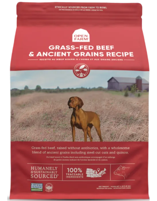 Open Farm Ancient Grains Beef 22#