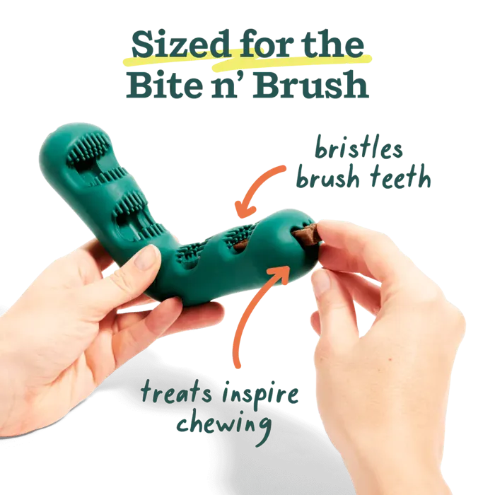 Woof Dog Bite N Brush Dental Refills 18ct