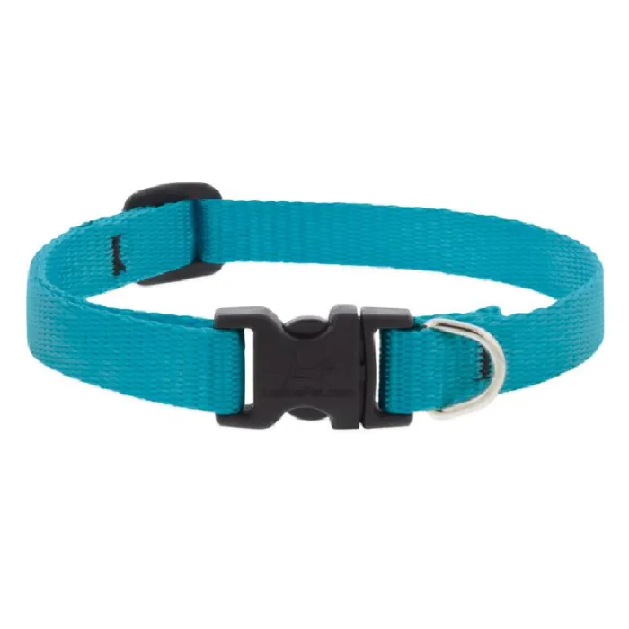 Lupine Adj Collar 1/2 In 8-12 Teal