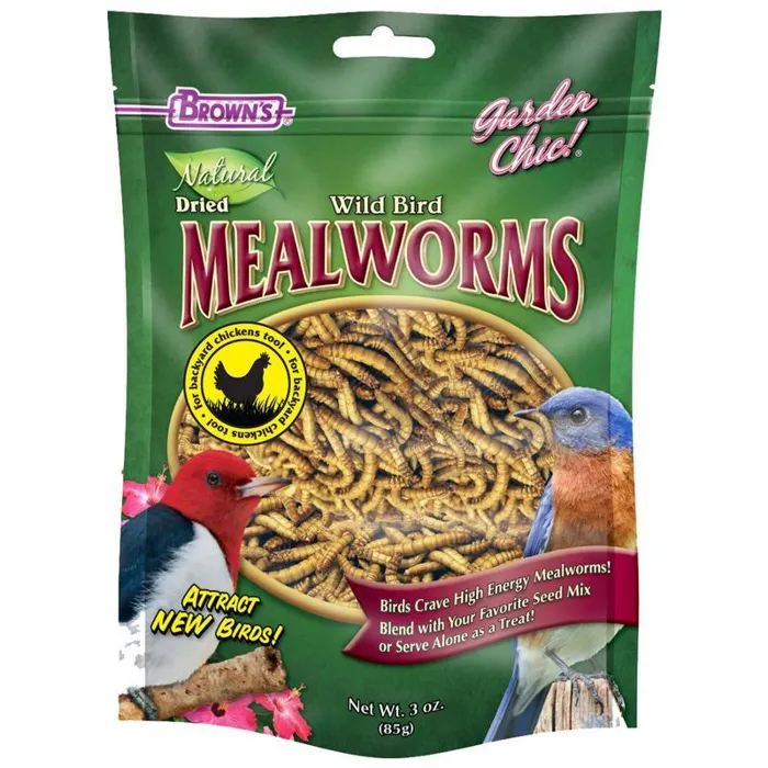 Mealworm Fixins Tub 3 Ounce
