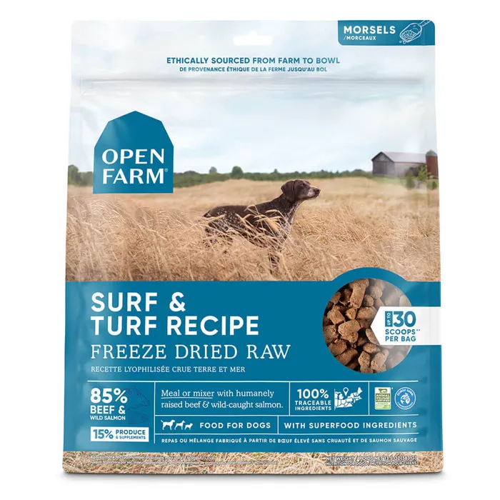 Surf & Turf Recipe Fd Raw Dog Food 13.5-oz