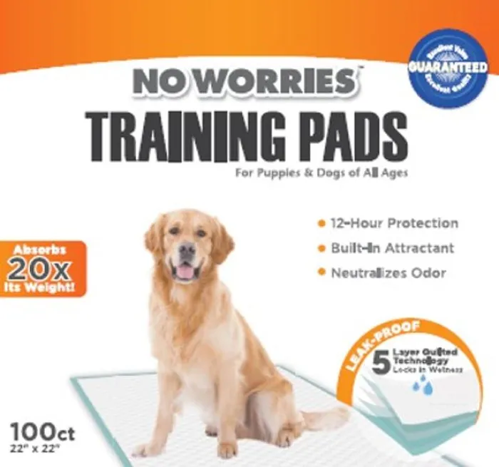 Four Paws No Worries Training Pads 100ct