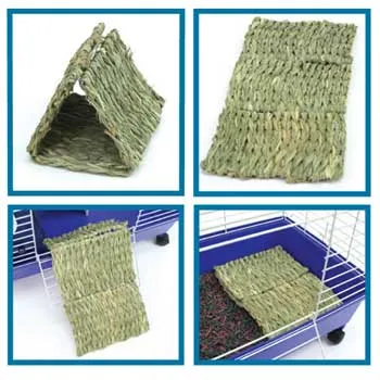 Small Animal Woven Natural Multi Mat X-Large
