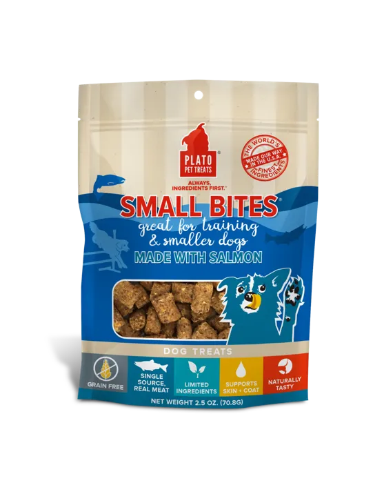 Plato Sm Bites Salmon 4-oz