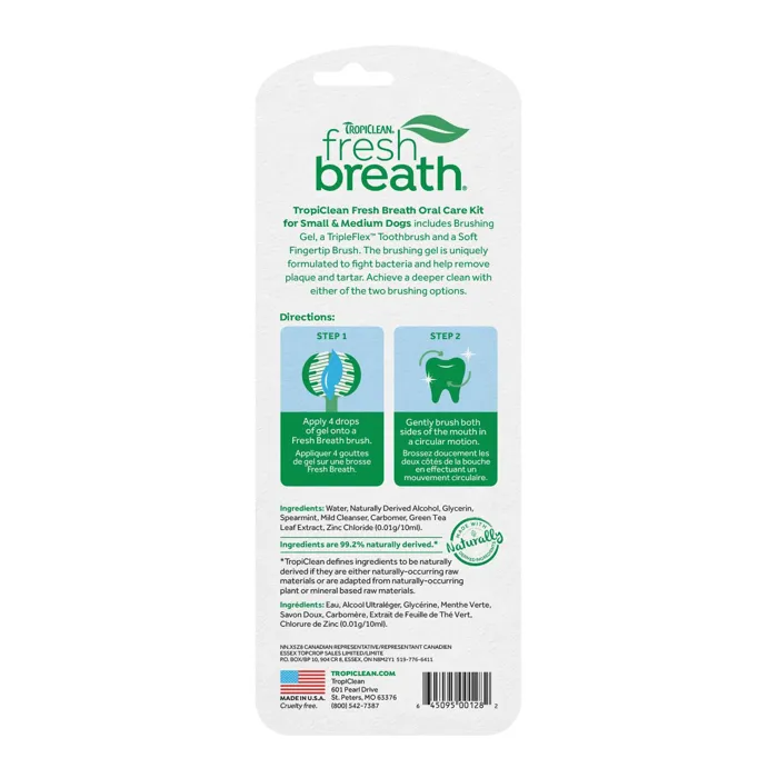 Tropiclean Small Oral Care Kit