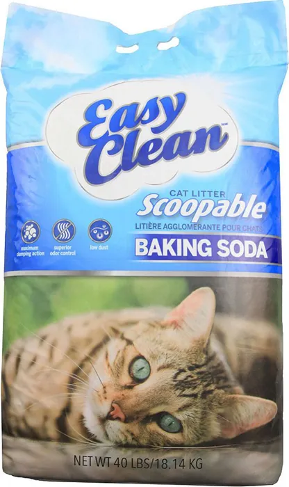 Pastell Easy Clean Cat Litter W/ Baking Soda 40#