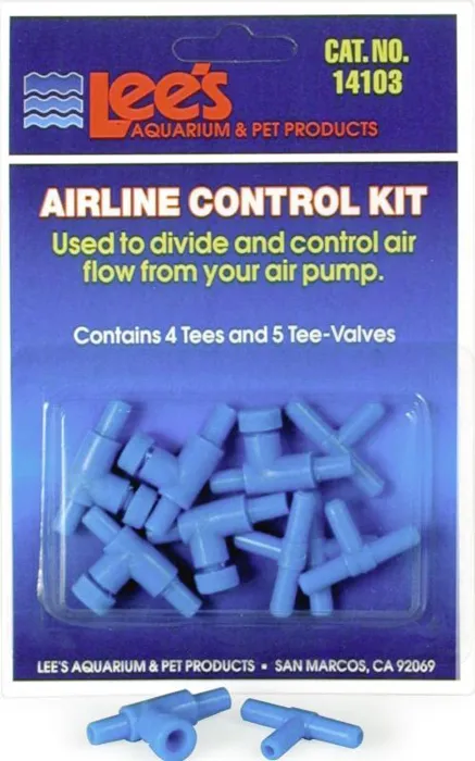 Airline Control Kit W/4tees & 5 2-way Valv