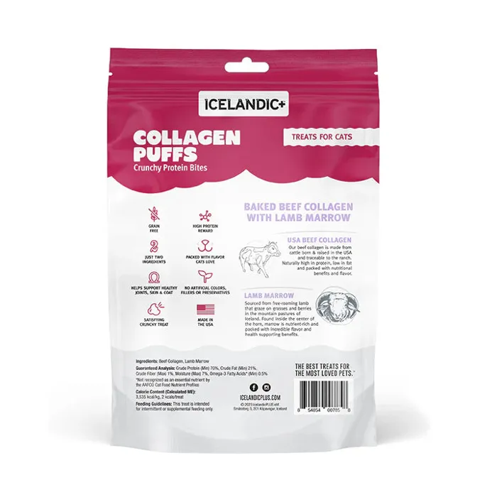 Icelandic Cat Collagen & Marrow Puffs 0.5oz