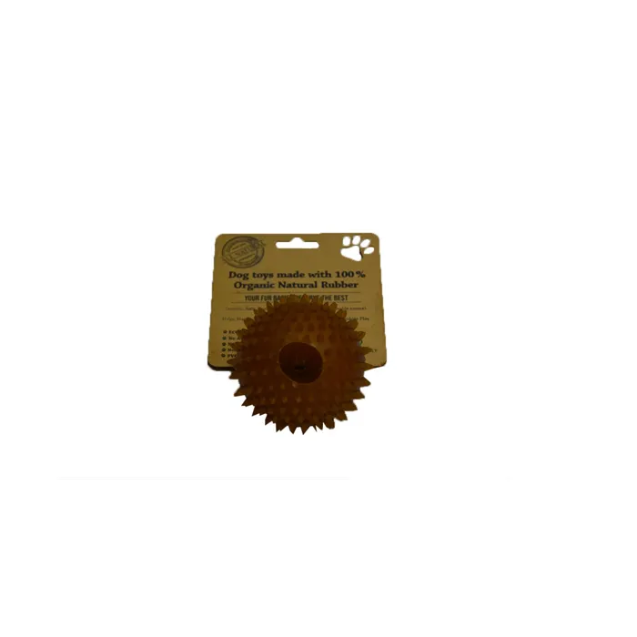 In Natural Rubber Toy Star Ball Small