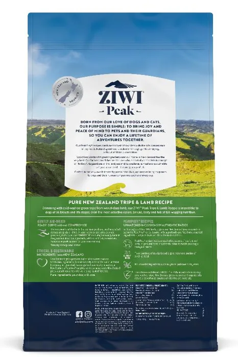 Ziwi Peak Dog Originals Ad GF Tripe & Lamb 5.5#