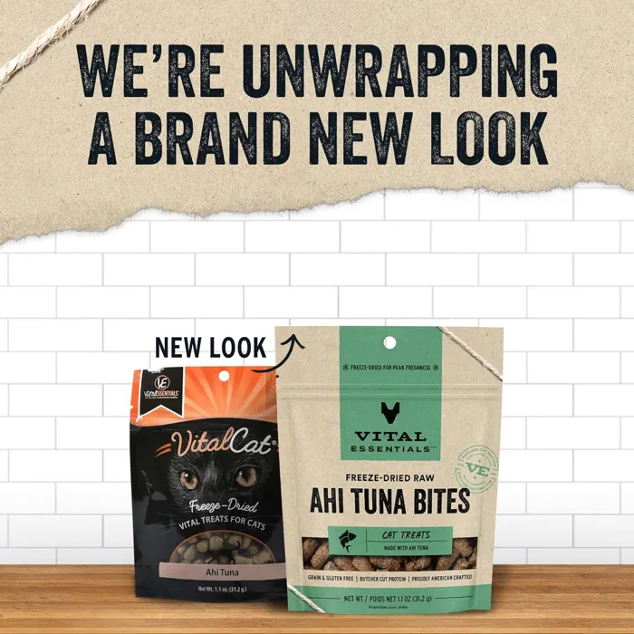 Vital Essentials Cat Treat Ahi Tuna 1oz