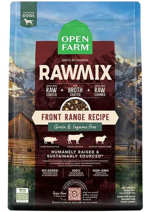 Open Farm Dog GF Raw Mix Range 3.5#