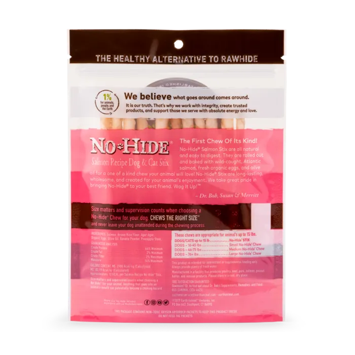 Earth Animal No Hide Salmon Small 10pk