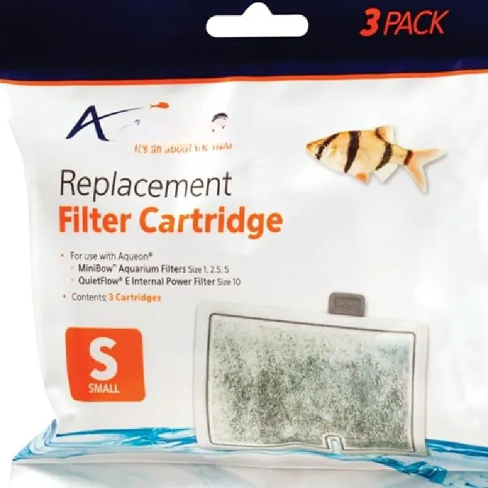 Aqueon Filter Cartridge Small 3 Pack