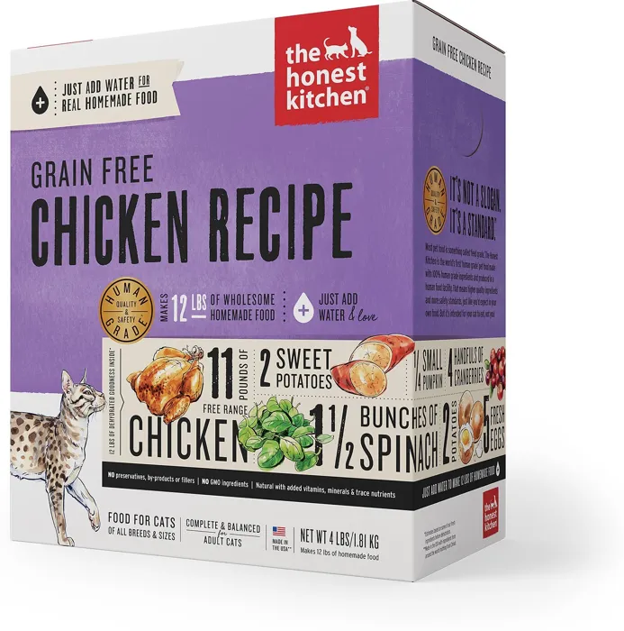 Grain-free Chicken Recipe Dehydrated Cat Food 2-lb