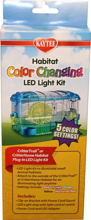 Kaytee Crittertrail Led Color Add-on Light Kit Ass