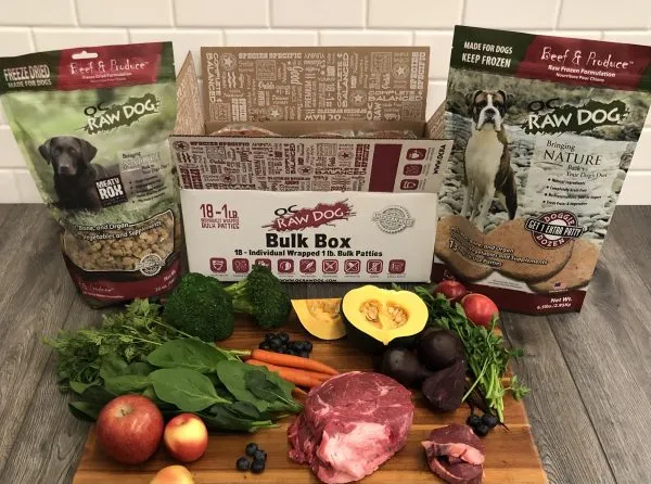 OC Raw Frozen Beef 18# Box