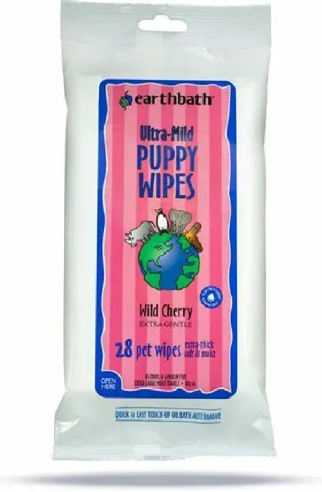 Ultra-mild Puppy Grooming Wipes - 28ct