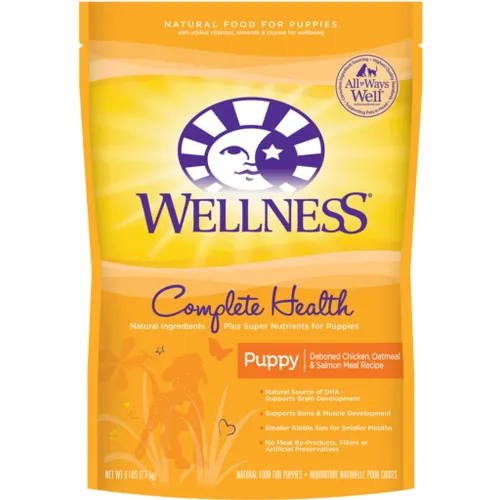 Wellness Dog Complete Puppy Chicken Oatmeal 30 Lb