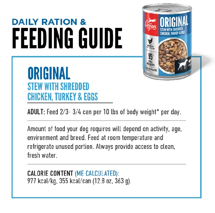 Orijen Dog Original Stew 12.8oz