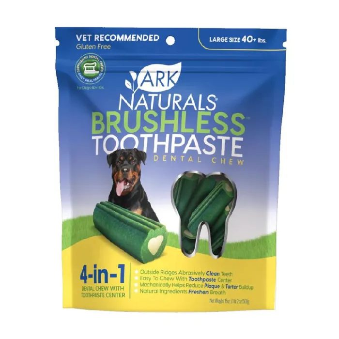 Ark Naturals Brushless Chews Lg 18 oz