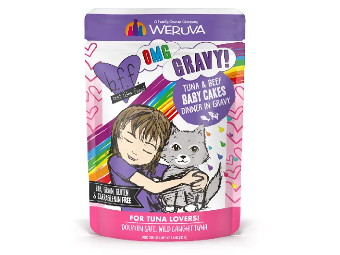 BFF Tuna & Beef 3oz Pouch