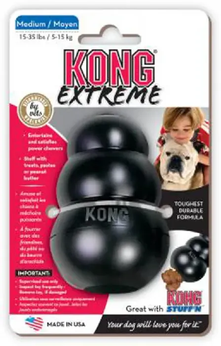 Kong Classic Extreme Dog Toy Medium 3.5-oz